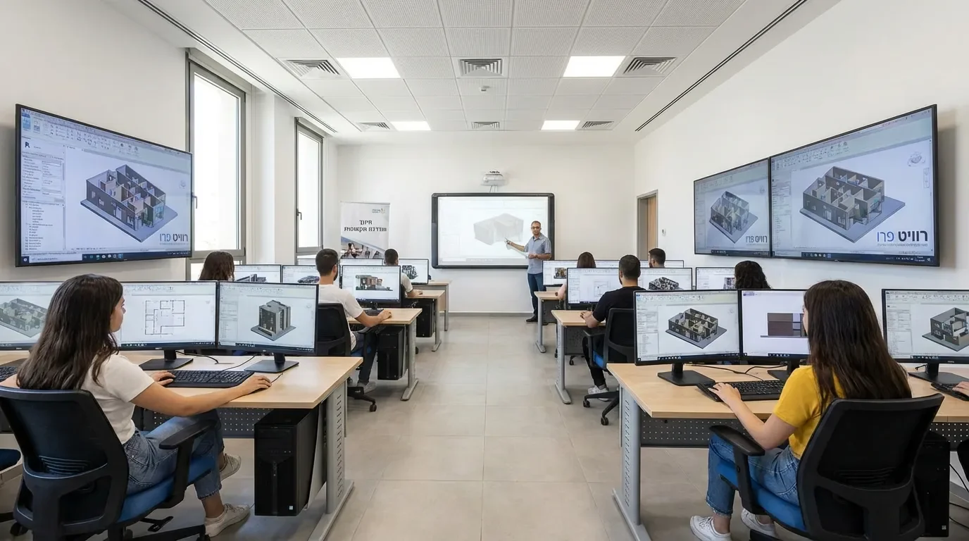 קורס רוויט מקצועי לאדריכלים ומעצבי פנים